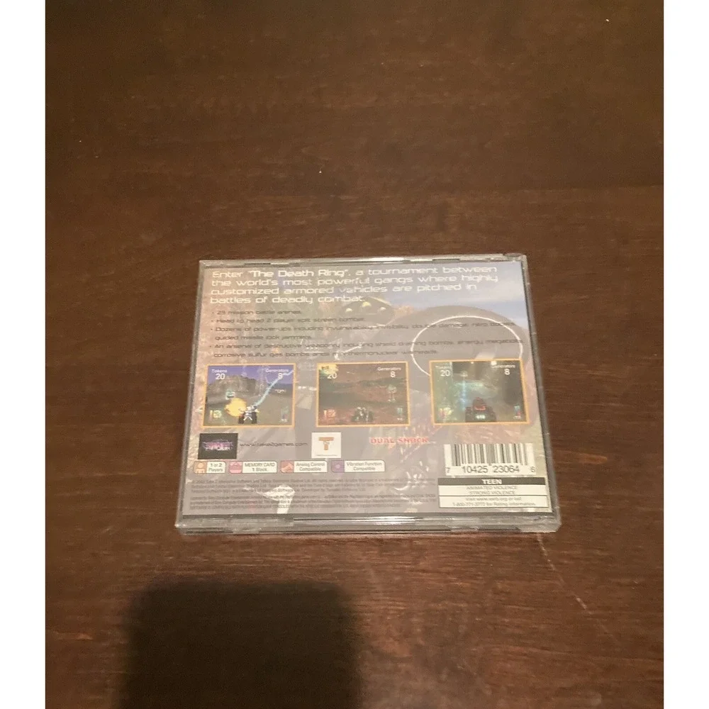 Grudge Warriors Sony PlayStation 1 PS1 Complete Manual